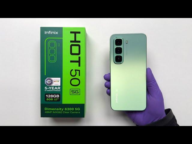 Infinix Hot 50 5G Unboxing - ASMR