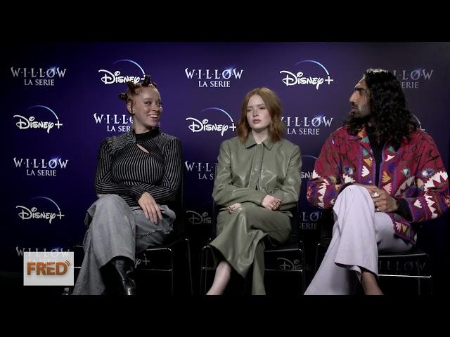 Erin Kellyman, Ellie Bamber and Amar Chadha-Patel - WILLOW