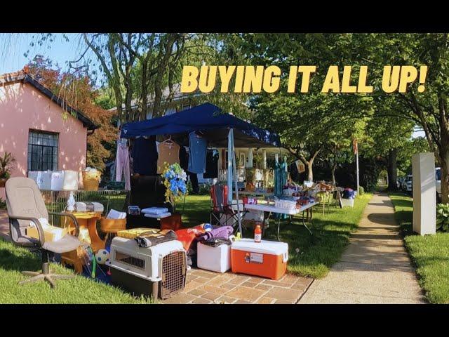 Town-Wide Yard Sale SCORES In One Of My Favorite Towns! | See What I'm Buying To Resell On eBay