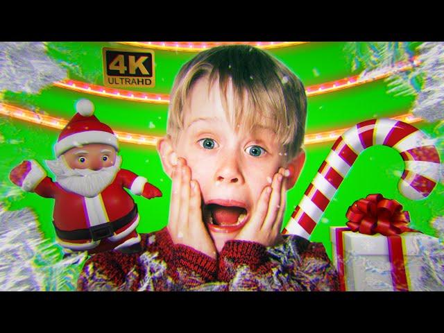 Green Screen Christmas Effects Pack 4K