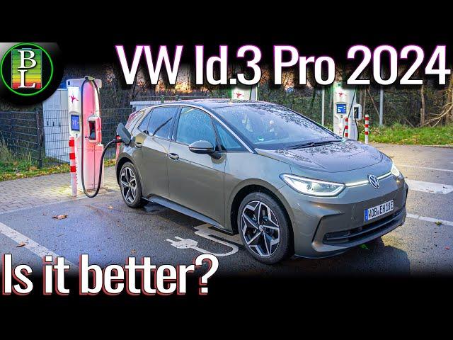 The NEW VW Id.3 Pro 2024 (59 kWh) - 130 km/h range test (81mph)