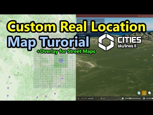 CUSTOM MAP TUTORIAL | CITIES SKYLINES 2 #citiesskylines2 #tutorial