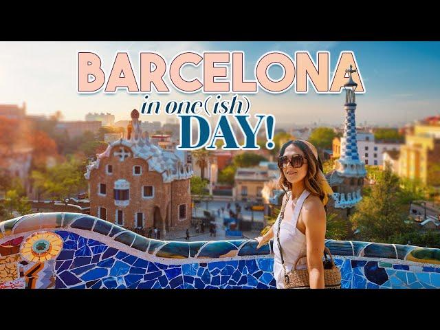 One Day in Barcelona Spain Travel Guide: Top Attractions + Hidden Gems