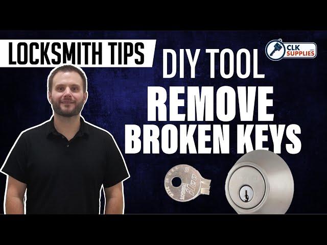 Locksmith Tip |  Broken Key in Lock DIY Tool