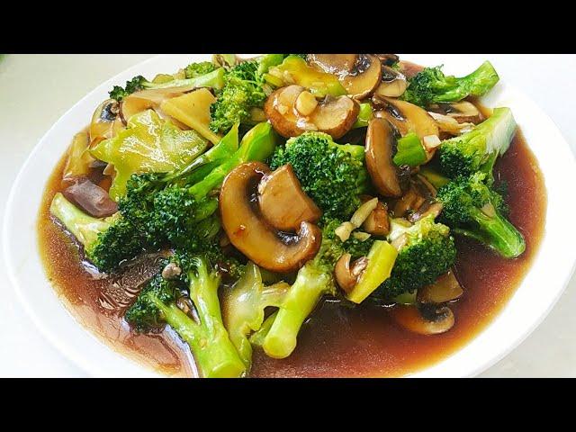 RESEP BROKOLI SAOS TIRAM | CHINESE FOOD,ENAK BANGET WAJIB COBA