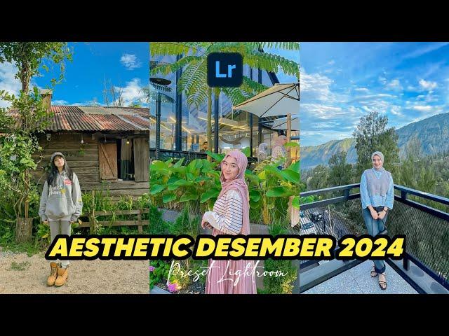 FREE 50+ PRESET LIGHTROOM | AESTHETIC DESEMBER 2024 | LIGHTROOM TUTORIAL