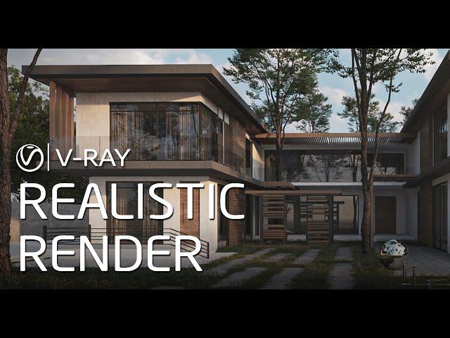 Vray 6  Realistic Rendering Tutorial | Best Vray Settings (Must Learn!)