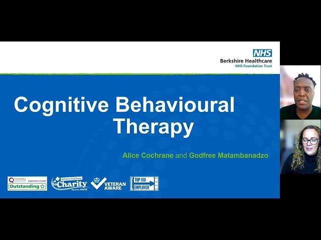 Cognitive Behavioural Therapy careers at Berkshire Healthcare