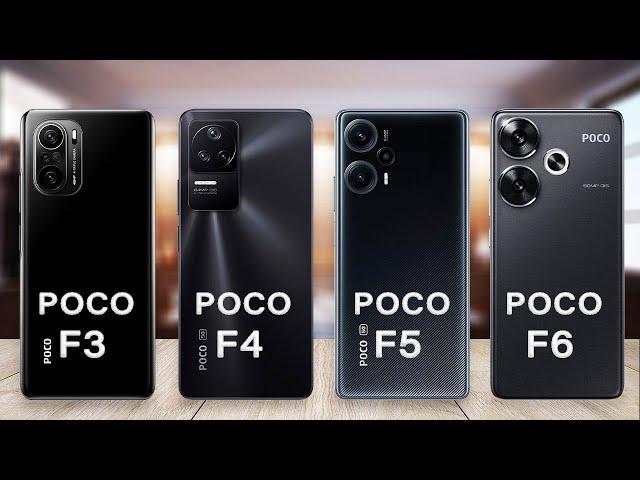 Poco F6 Vs Poco F5 Vs Poco F4 Vs Poco F3 | Poco F6 Specs Review