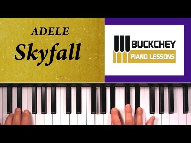 How to Play Skyfall by Adele on Piano