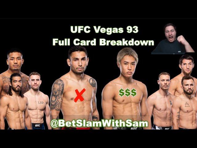 UFC Vegas 93 Full Card Prediction - Alex Perez vs Tatsuro Taira