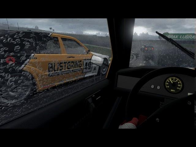 Automobilista 2 in VR DTM Mercedes Benz 190E Vs IA @Interlagos Rain