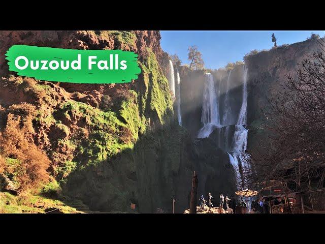 Les Cascades D’Ouzoud- Ouzoud Falls -Day Trip from  Marrakech - A Top Tourist Attractions 