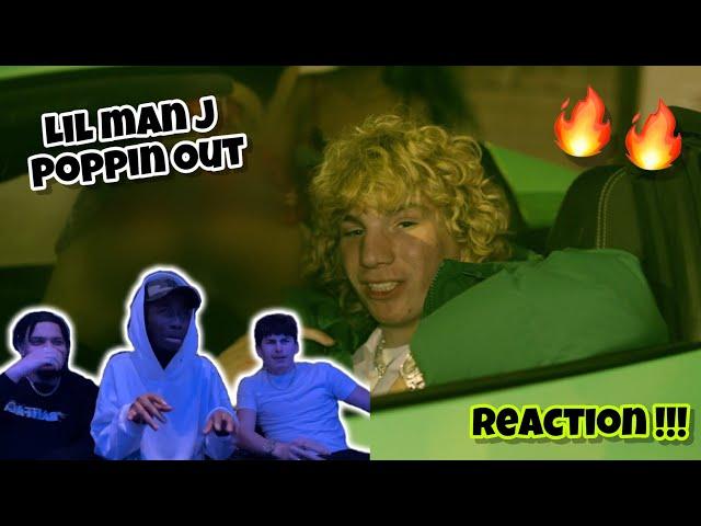 Lil Man J - Poppin Out (Official Music Video) REACTION !!!