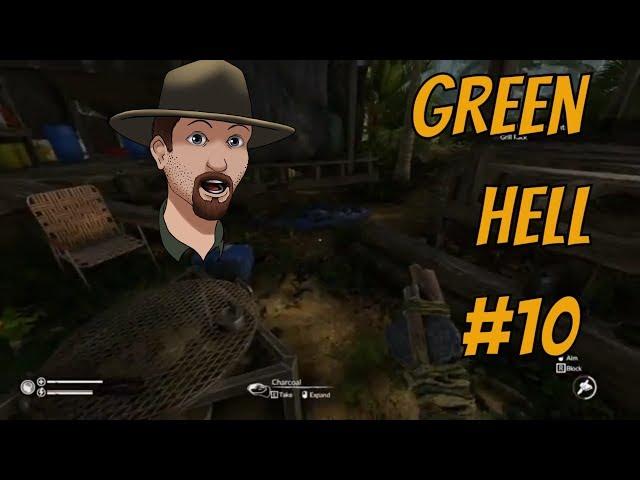 Cartel Camp! Big Grill/Metal Pot/Water Collector/Spike Trap- Green Hell Ep. 10