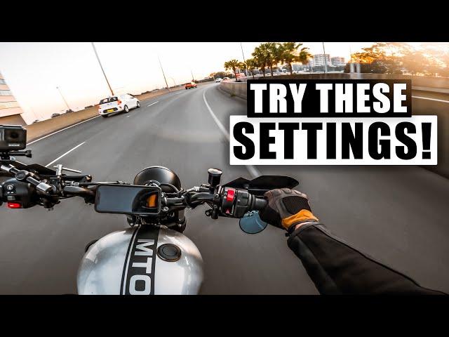 Use these GoPro Settings for Motovlogging!