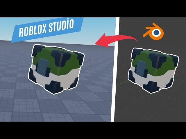 How To Import Models From Blender To Roblox Studio With Color