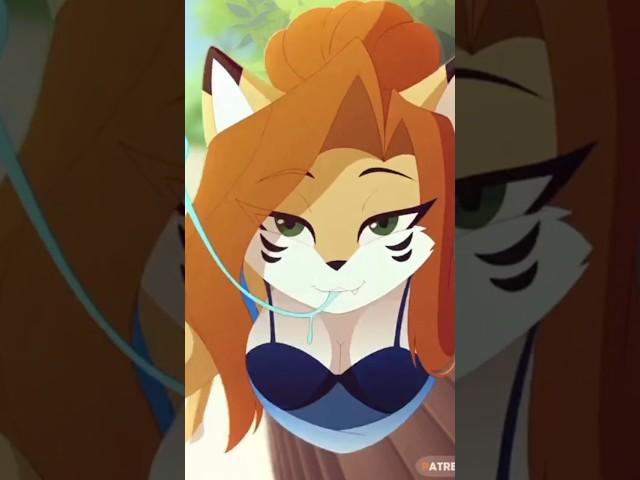 Hot Girl #furryanimation #shorts #viral #furry #eipril #furries #animation #girl #furro #kitty #anim