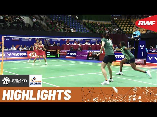 VICTOR Hong Kong Open 2023 | Kititharakul/Prajongjai (THA) [4] vs. Tan/Muralitharan (MAS) [6] | QF