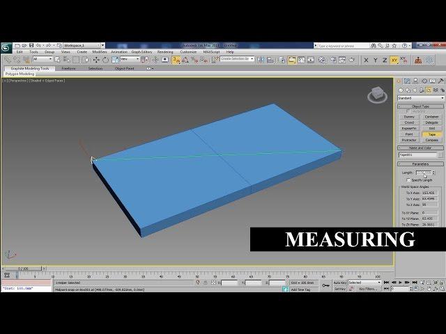 Measuring In 3Ds Max