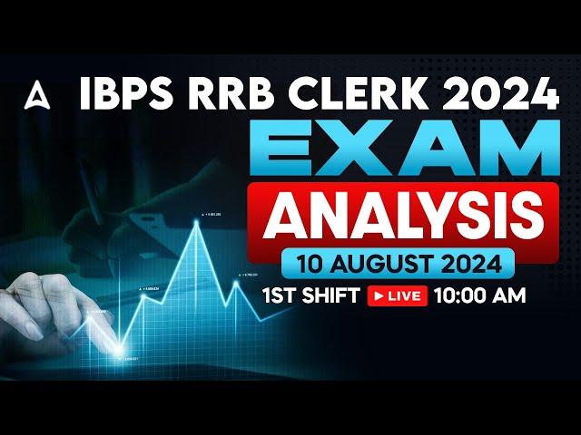 IBPS RRB Clerk Analysis 2024 | RRB Clerk 1st Shift Analysis | Asked Questions & Expected Cut Off