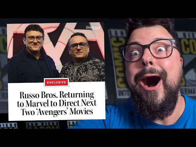 EMERGENCY STREAM! RUSSO BROS BACK FOR AVENGERS 5 & 6!!