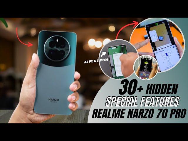 Realme Narzo 70 Pro 5G Tips And Tricks  Hidden Top 30+ Special Features | realme narzo 70 pro