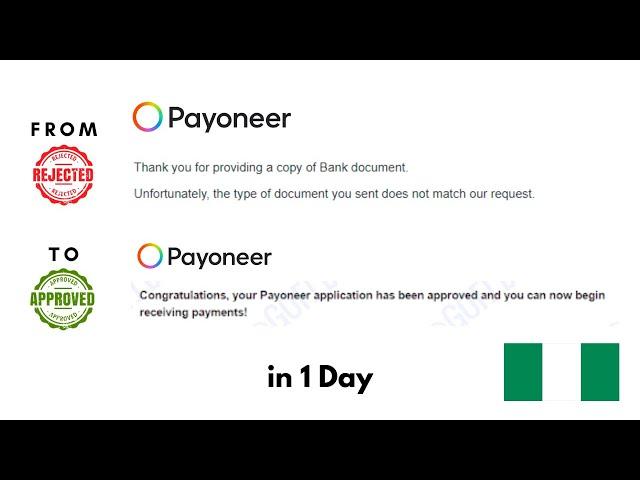 How to Verify Payoneer Account in Nigeria