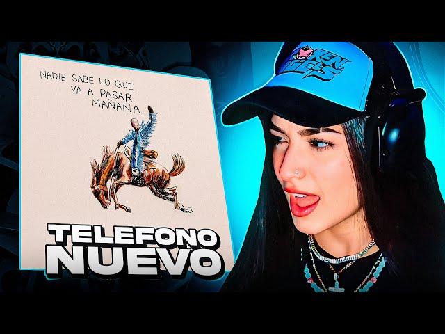 Reacción a TELEFONO NUEVO | nadie sabe lo que va a pasar mañana | BAD BUNNY x LUAR LA L