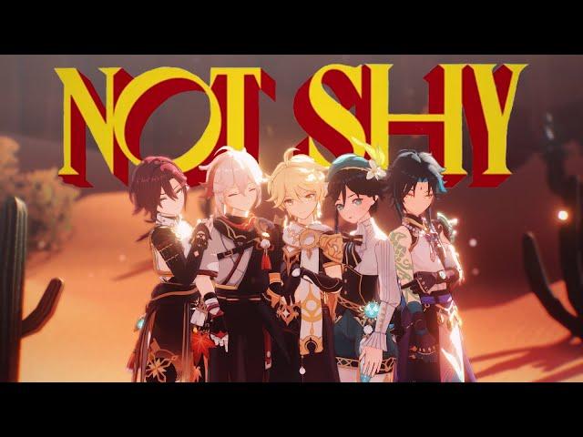 【MMD 原神 | Genshin Impact】Not Shy『4NEMO/5WIRL』(4K 60FPS)