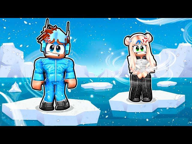 Surviving In Roblox Antarctica With My Girlfriend...