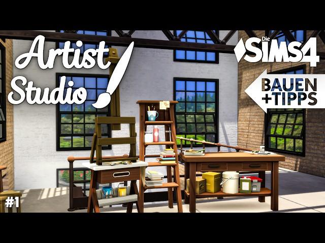 Grundriss: Artist Studio #1 Bauen in Die Sims 4 mit allen Packs