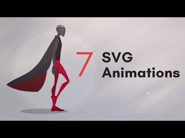 SVG Animations Idea | 7 SVG Animations You Must See! |  Html Css Javascript Effects & Animations