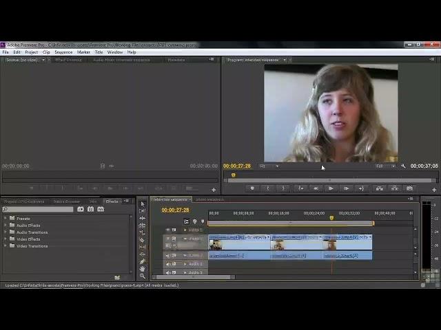 Adobe Premiere Pro Tutorial | Ripple and Rolling Edits | Using The Trim Tool