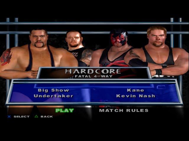 WWE SmackDown! Here Comes the Pain - BigShow,Undertaker,Kane,KevinNash (HARDCORE)