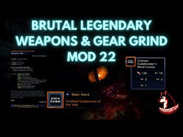 BRUTAL Grind LEGENDARY Weapons & Gear Explained Not Worth It? Neverwinter Mod 22