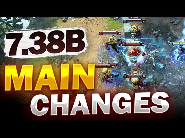 Dota 2 NEW 7.38b Patch - Main Changes!