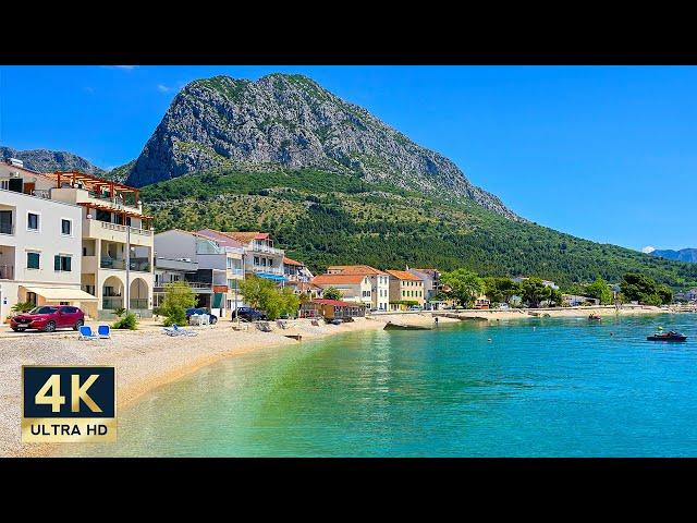 Zaostrog Croatia 4K Makarska Riviera Walking Tour 2024