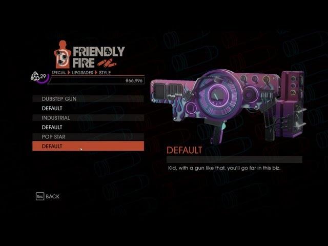 Saints Row IV - DUBSTEP GUN (All Skins)