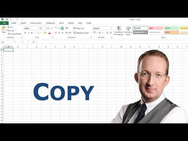 Four Ways to Copy Cells in Excel