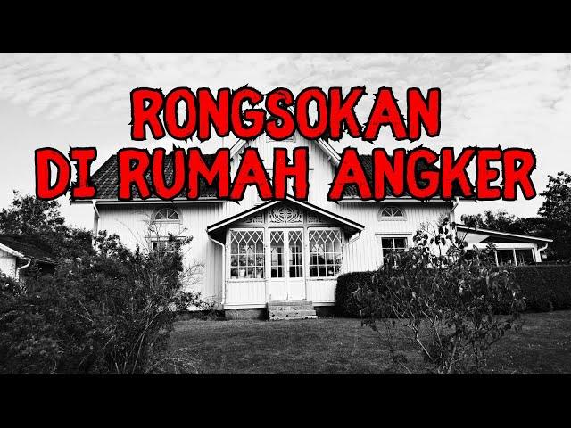 KISAH HOROR RONGSOKAN SERAM DI RUMAH ANGKER - TEROR HOROR CERMIN RETAK