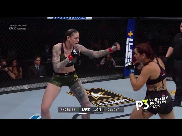 UFC 259 Free Fight   Megan Anderson vs Norma Dumont