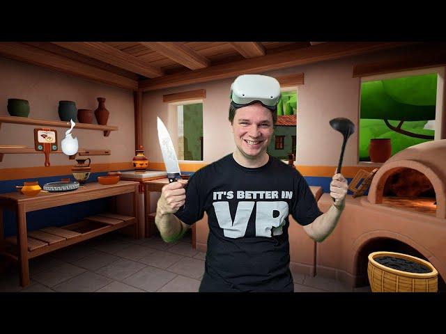 Super relaxing! Let's cook historical dishes in Virtual Reality - Lost Recipes