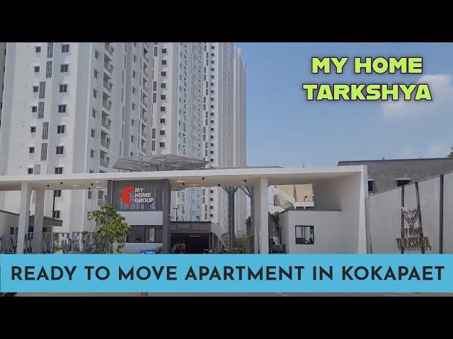 My Home Tarkshya : Exploring Ready to Move Apartment in Kokapet || 3 BHK Flats in Kokapet