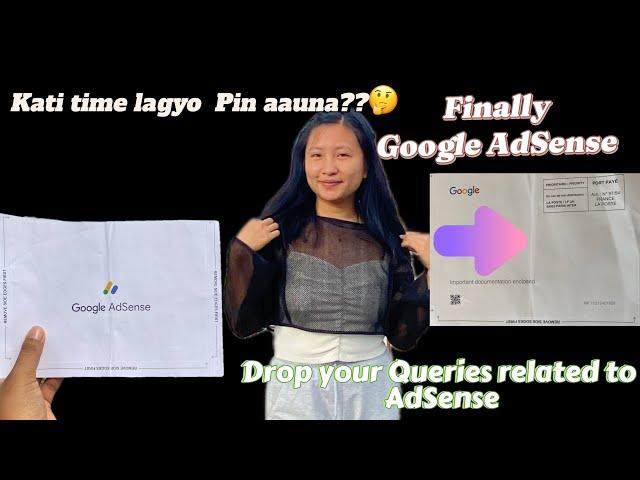 FINALLY GOOGLE ADSENSE PIN PANI AAYO HAI SATHI HARU  ||SAGUNMAGAR||