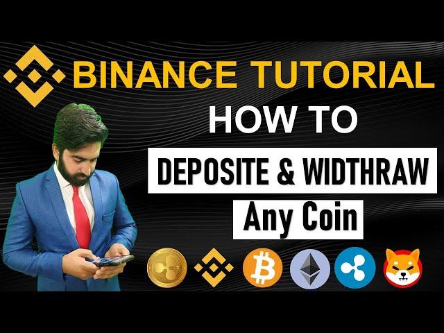 Binance Deposit & Withdrawal Proces |How To Deposit & Withdraw Any Coin From Binance Crypto Exchange