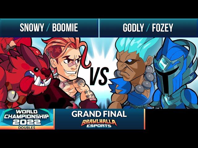 Snowy & Boomie vs Godly & Fozey - Grand Final - Brawlhalla World Championship 2022 - 2v2