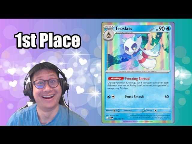 1st Place FROSLASS Deck Wipes The Board