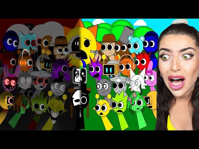 INCREDIBOX SPRUNKI HOUSE OF HORRORS!! (Complete Series + SECRET ENDING)