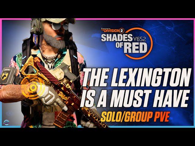 THE NEW LEXINGTON AR IS A BEAST! The Division 2 - Solo/Group PVE Striker Build - DAMAGE AND ARMOR!